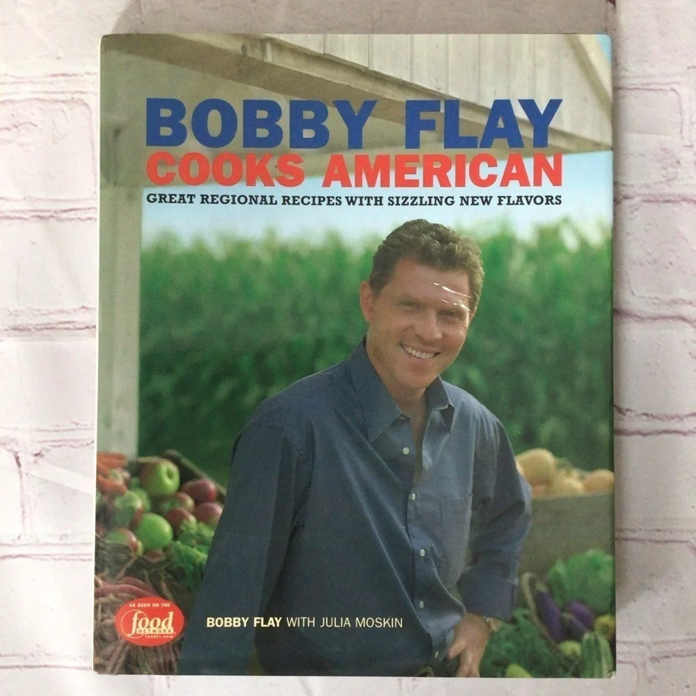 Bobby Flay Cooks American Hardcover Cookbook by Bobby Flay